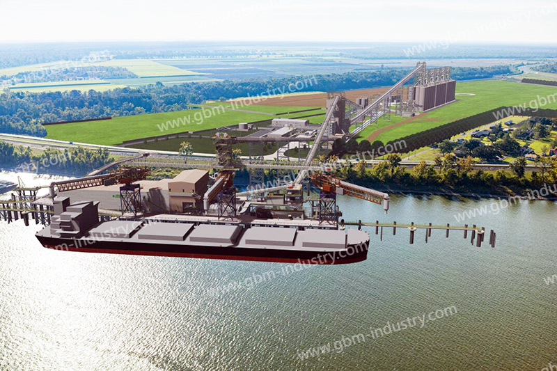 mobile ship loader