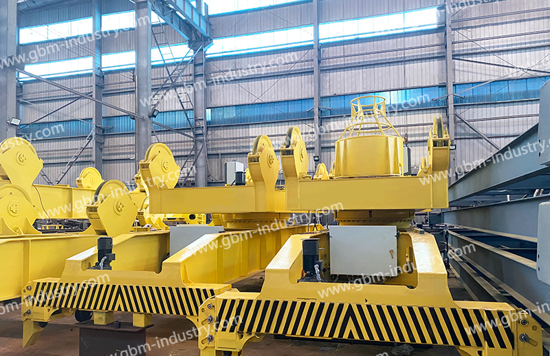 Electric container spreader