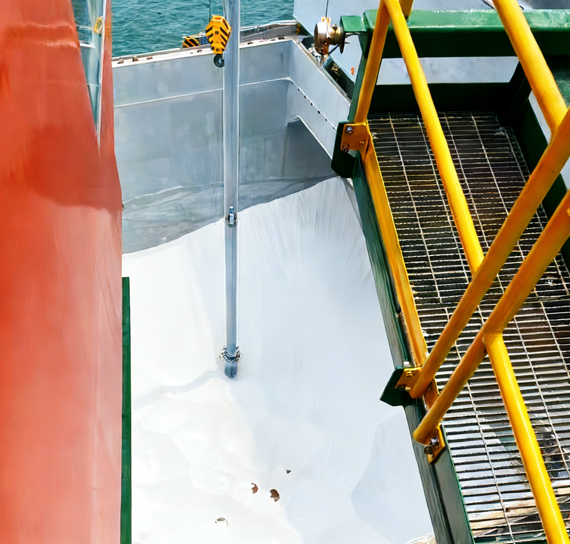 Pneumatic ship unloader