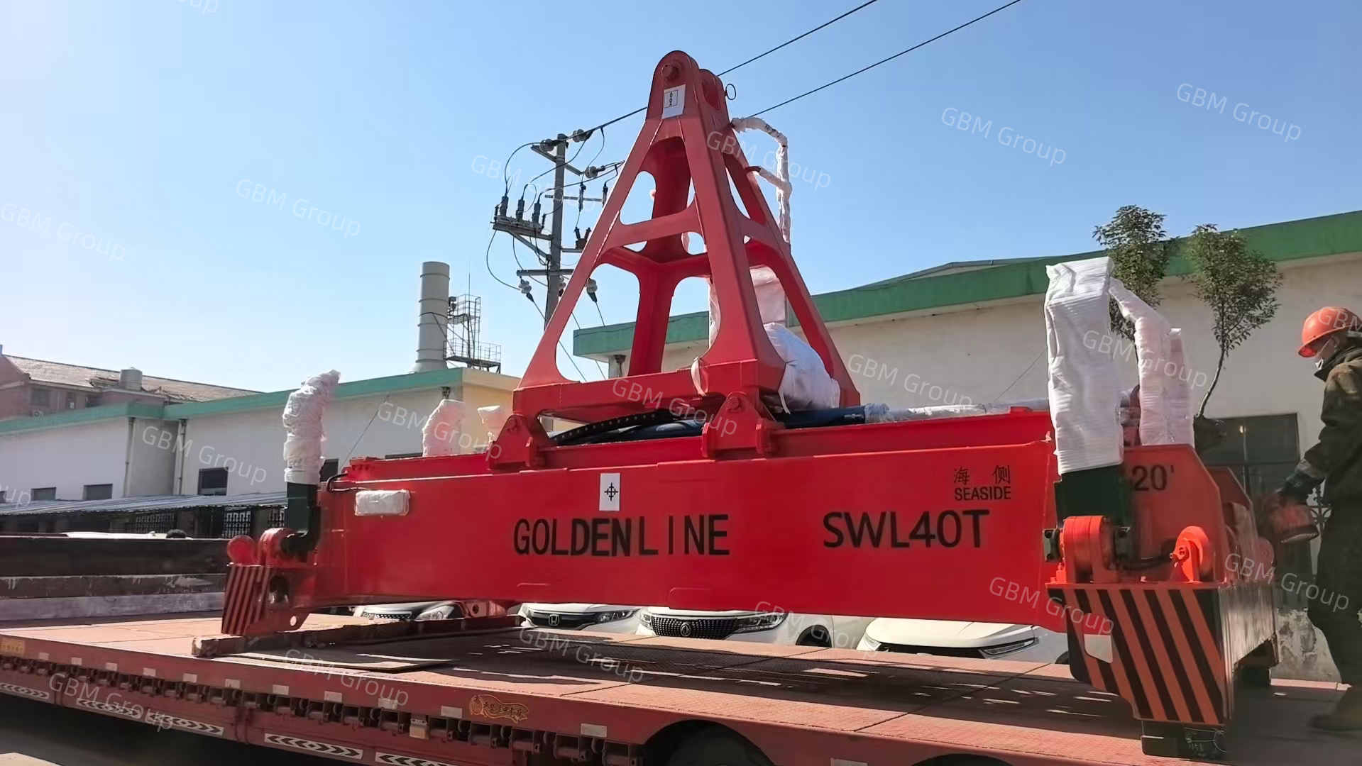 Hydraulic Telescopic Spreader