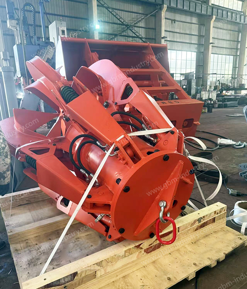 Hydraulic orange peel gra