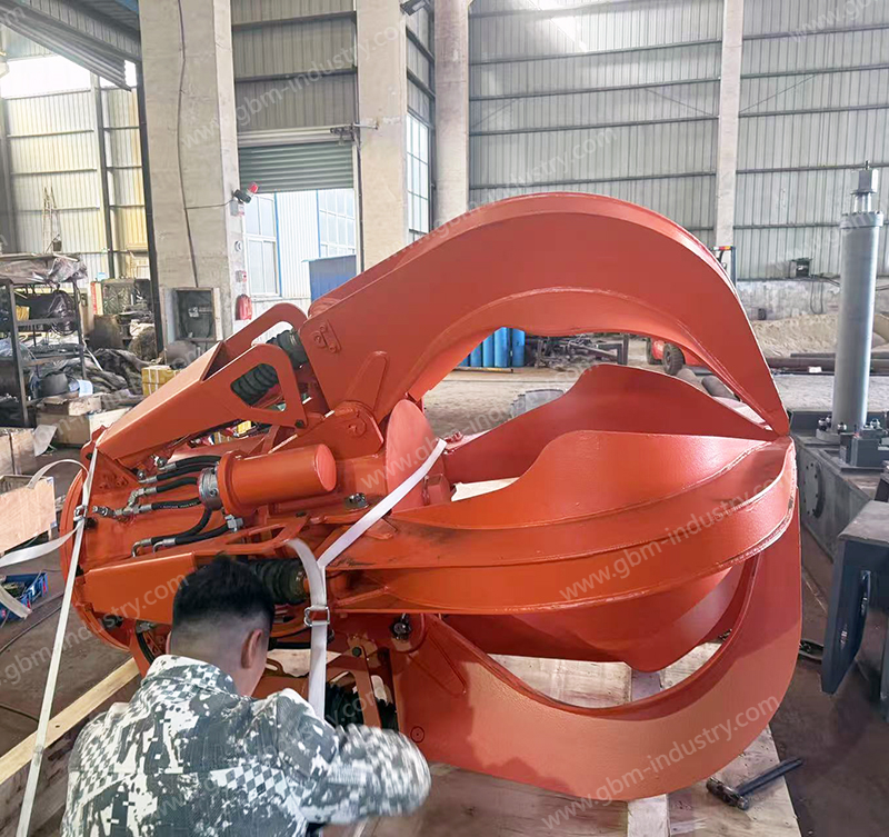 Hydraulic orange peel gra